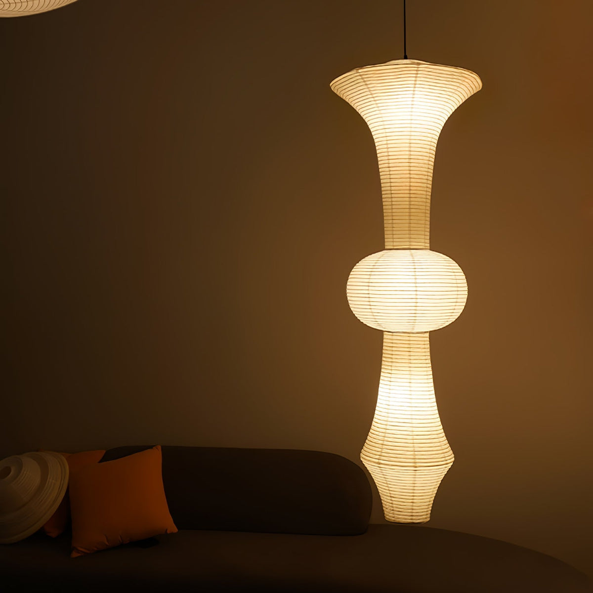 Washi Paper E Pendant Light - view 67