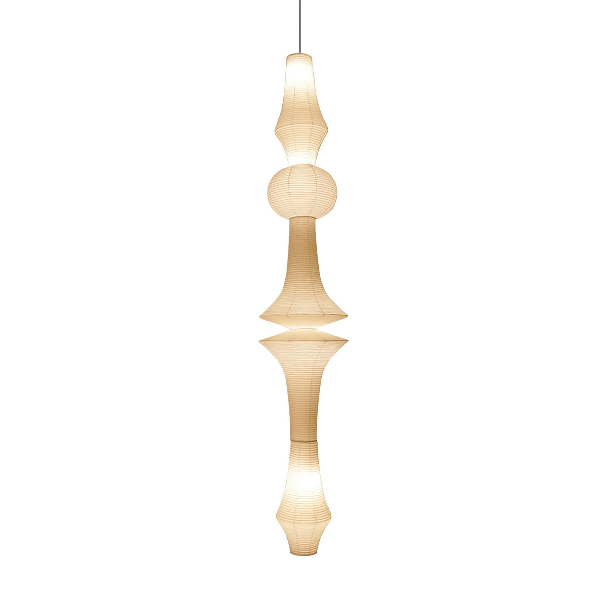 Washi Paper E Pendant Light - view 68