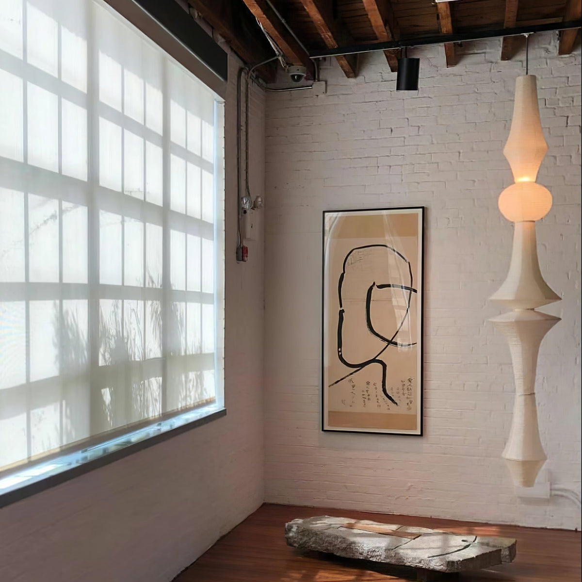 Washi Paper E Pendant Light - view 41