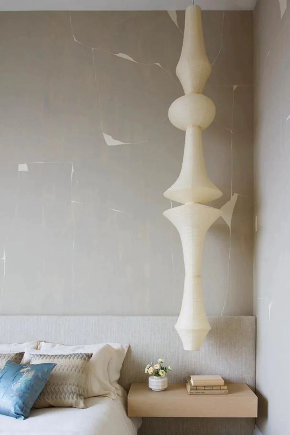 Washi Paper E Pendant Swag Light - view 34