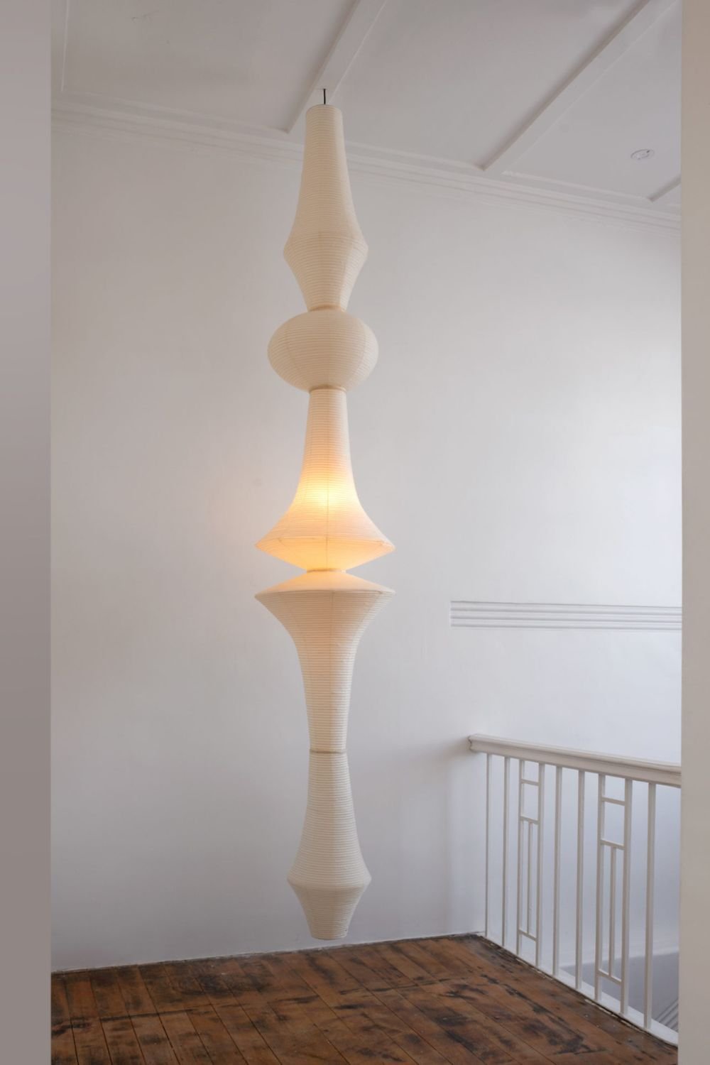 Washi Paper E Pendant Swag Light - view 27
