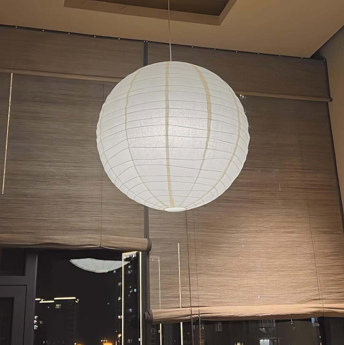 Washi Paper Pendant Lamp - view 17