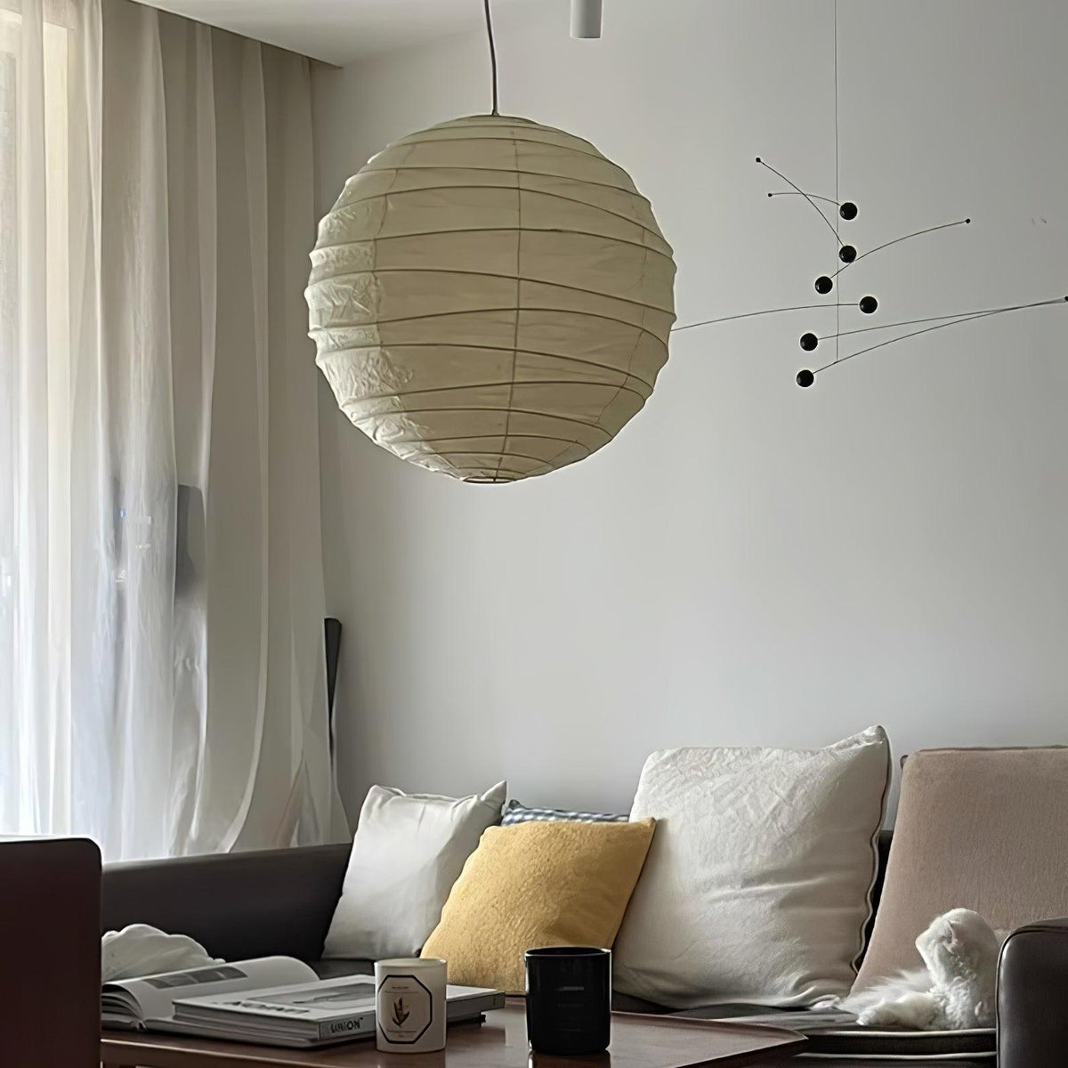 Washi Paper Pendant Lamp - view 21