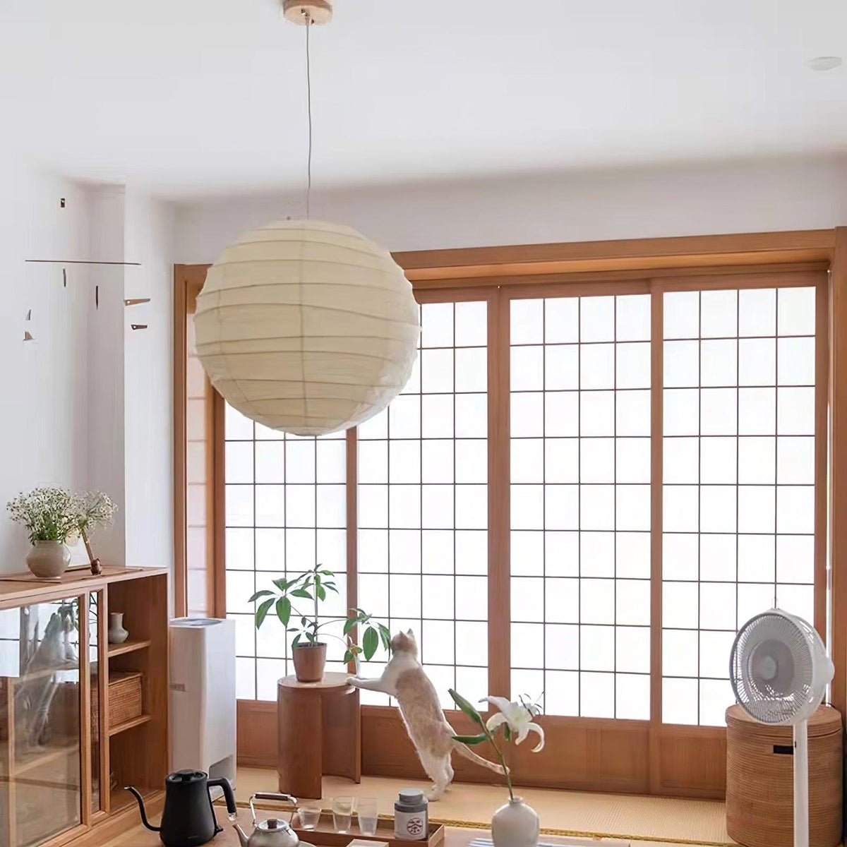Washi Paper Pendant Lamp - view 32