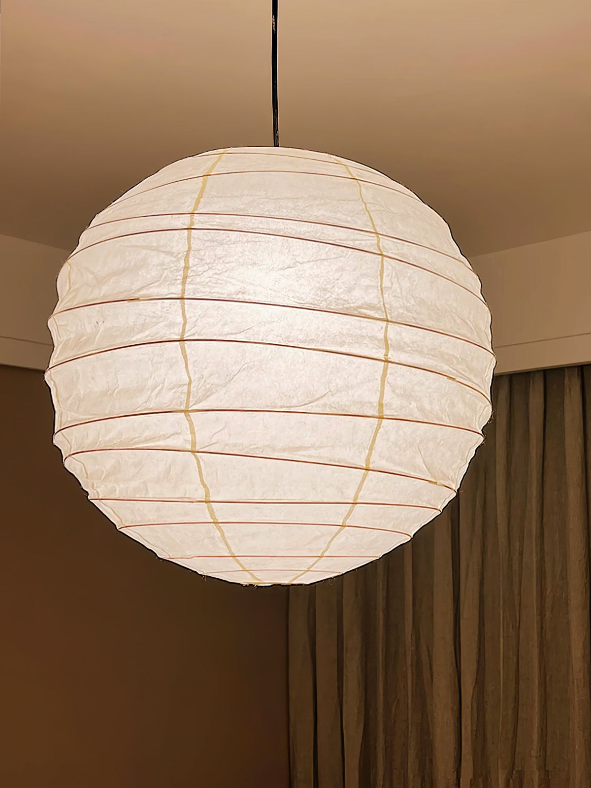 Washi Paper Pendant Swag Lamp - view 43