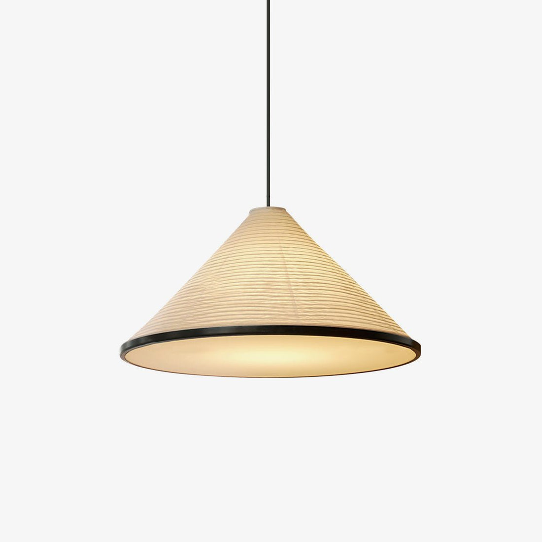 Washi Paper Pyramid Pendant Lamp