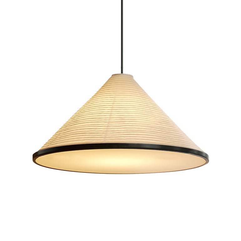 Washi Paper Pyramid Pendant Lamp - view 11
