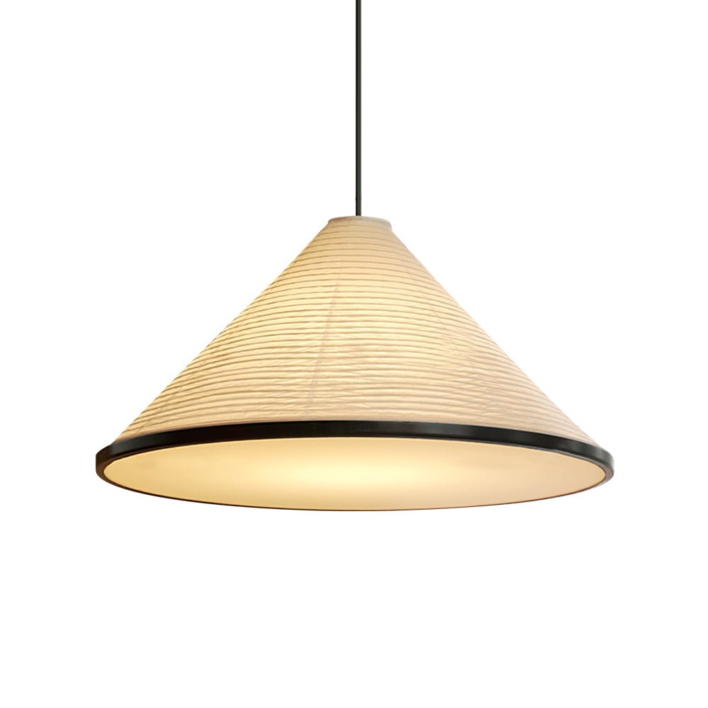 Washi Paper Pyramid Pendant Lamp - view 19
