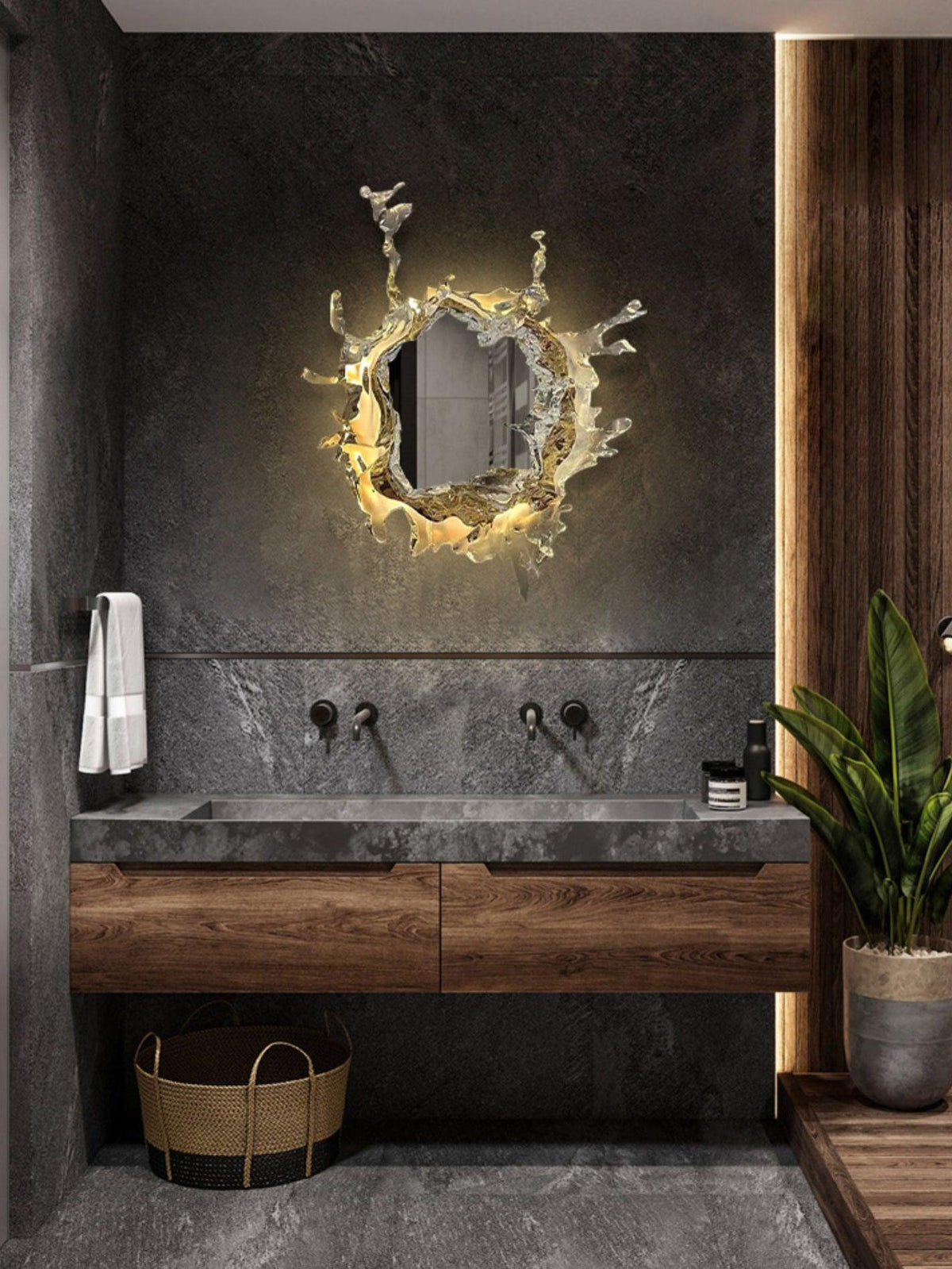 Water Drop Mirror Wall Lamp - view 37