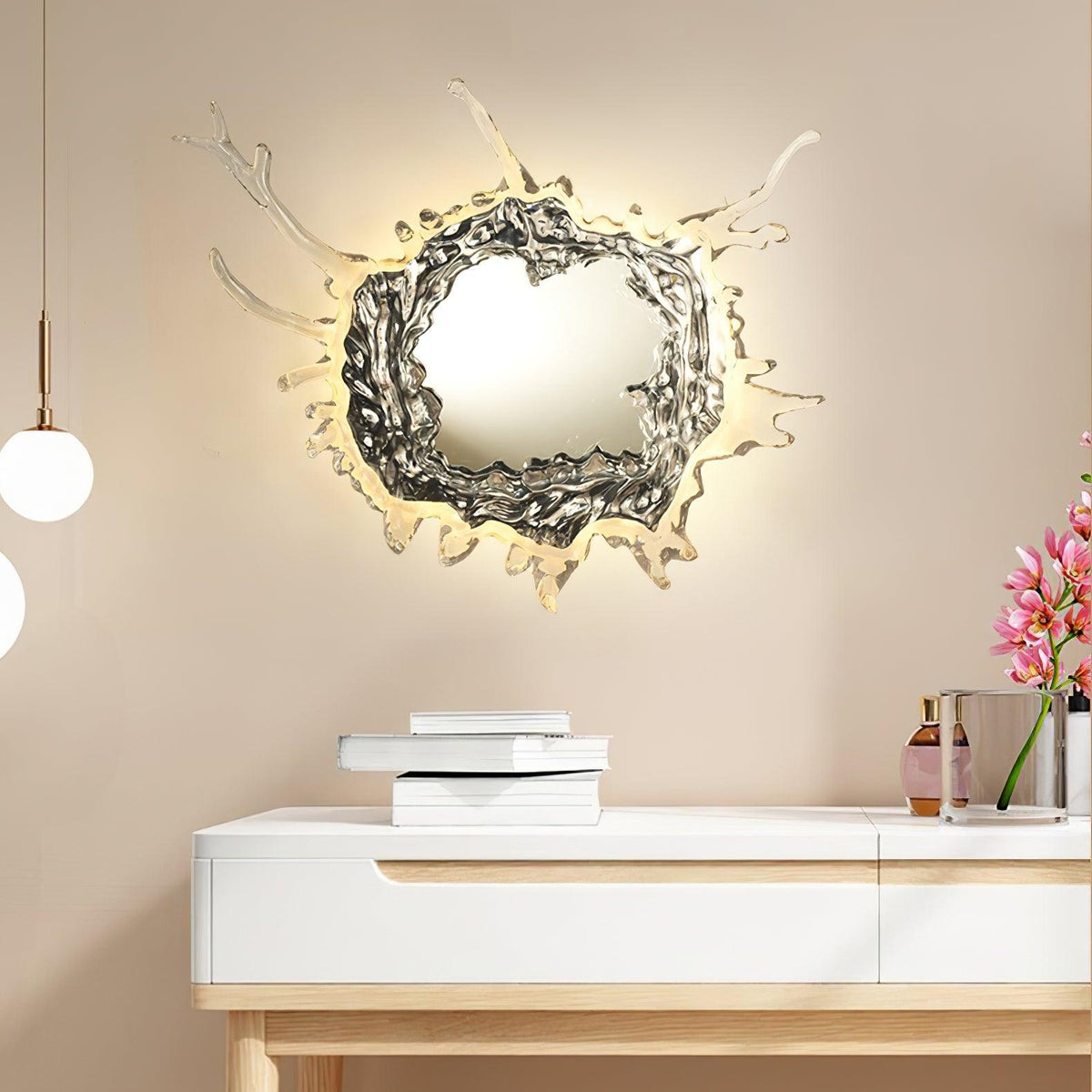 Water Drop Mirror Wall Lamp - view 2
