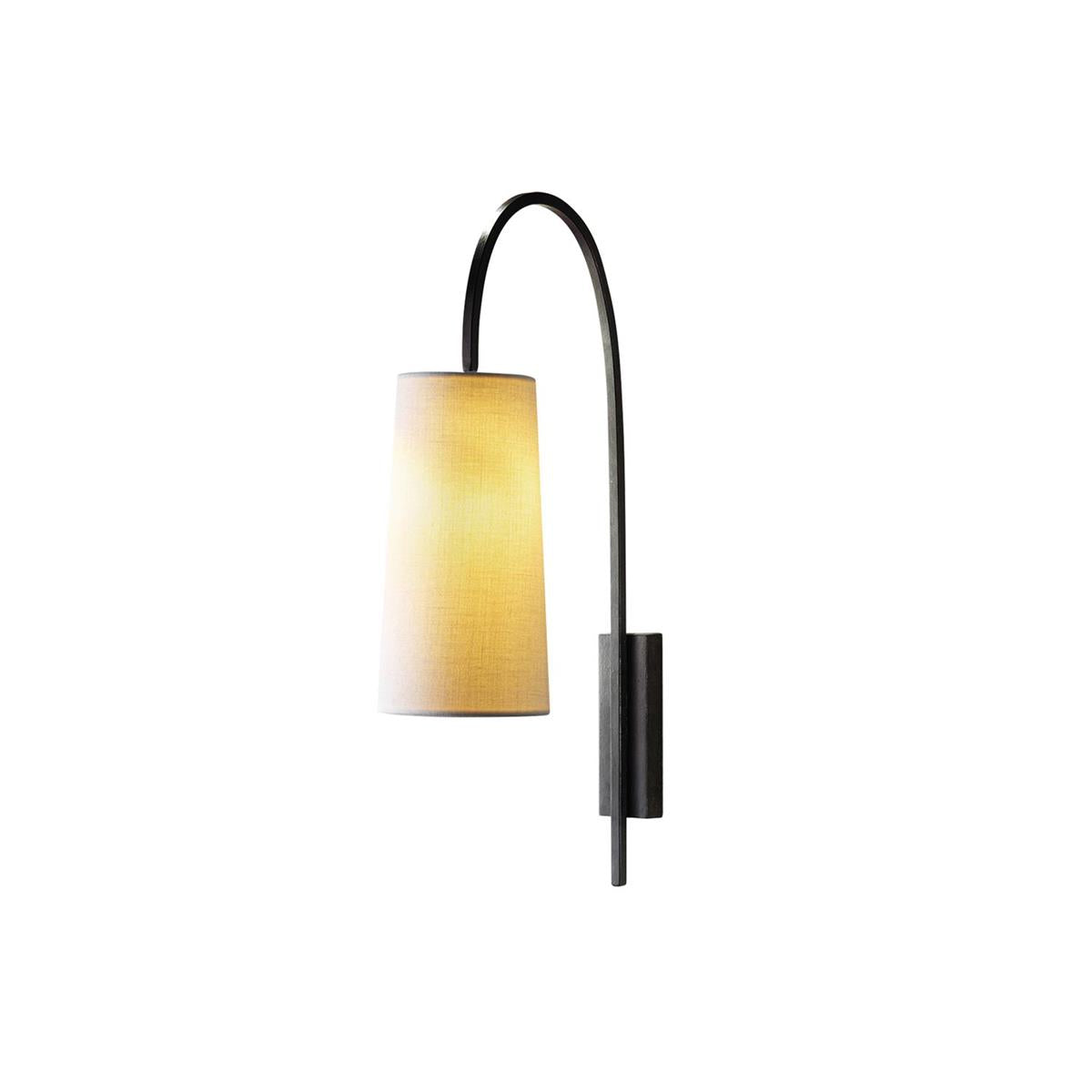 Arc wall lamp