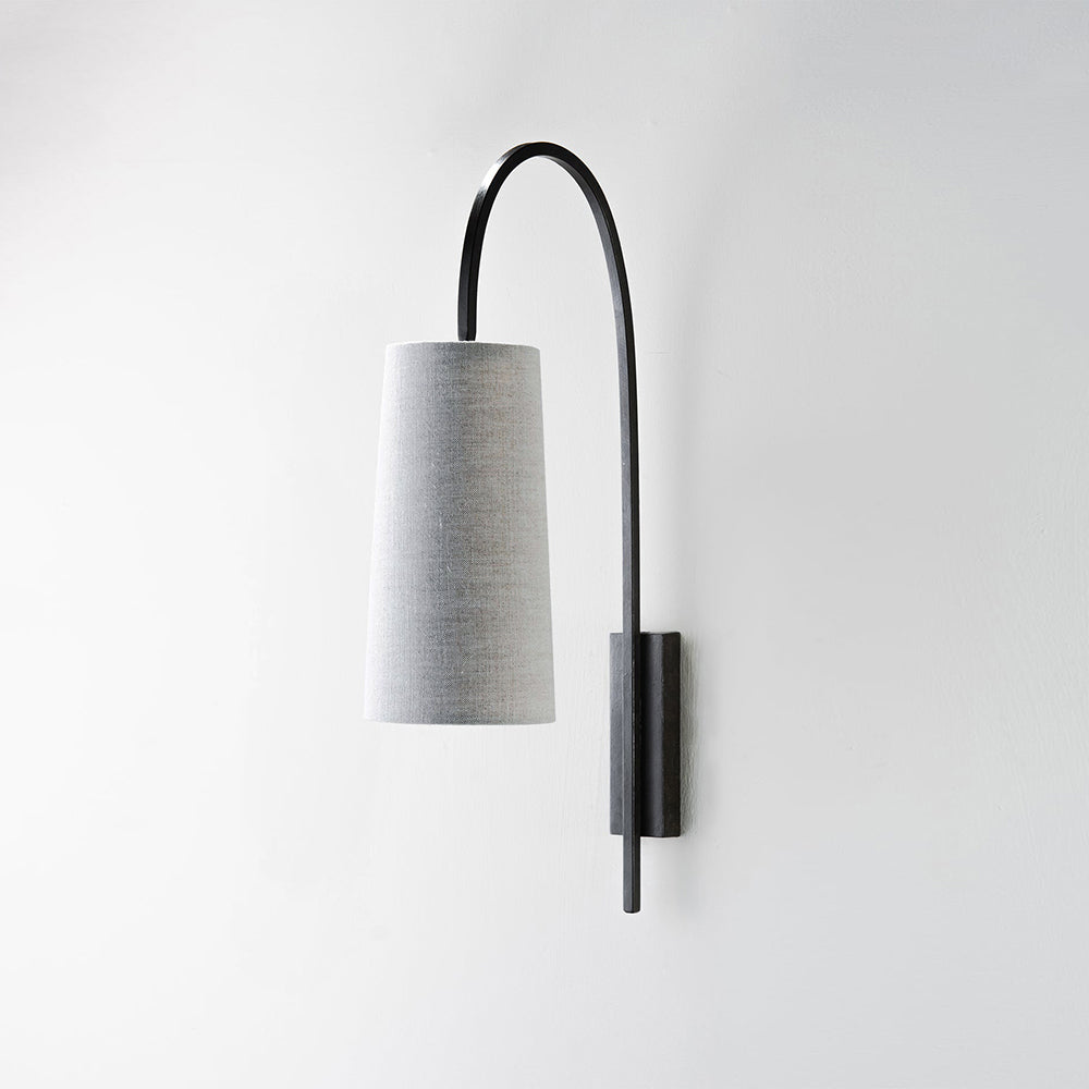 Arc wall lamp