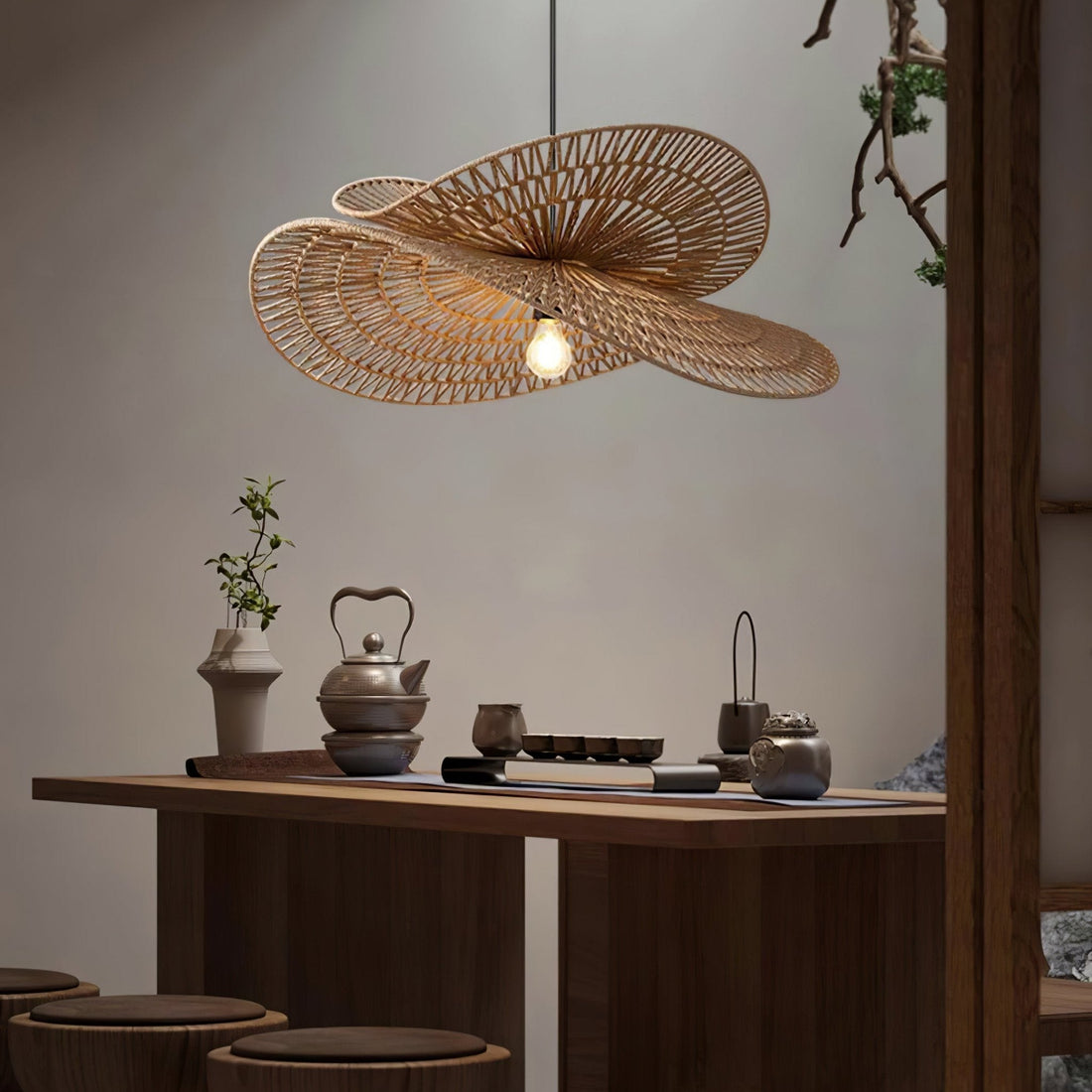 Woven Breeze Pendant Light