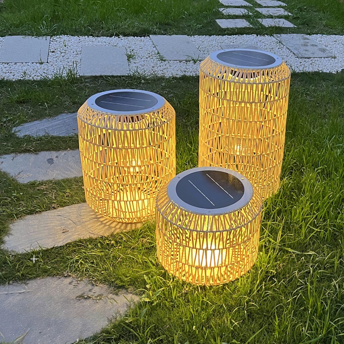 Woven Rattan Outdoor Lamp - view 34