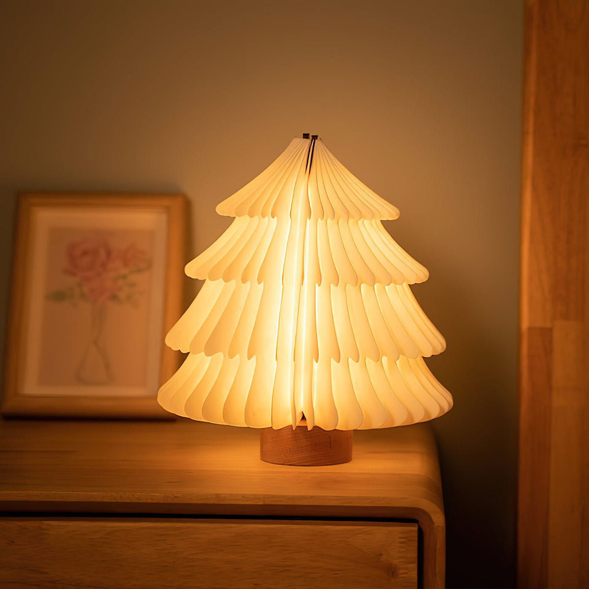 Xmas Tree Fold Table Lamp - view 2