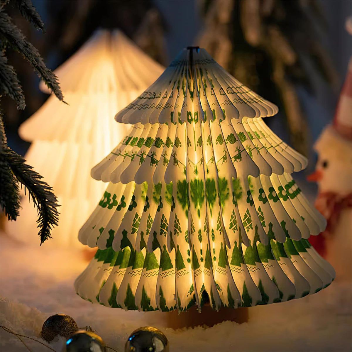 Xmas Tree Fold Table Lamp - view 7
