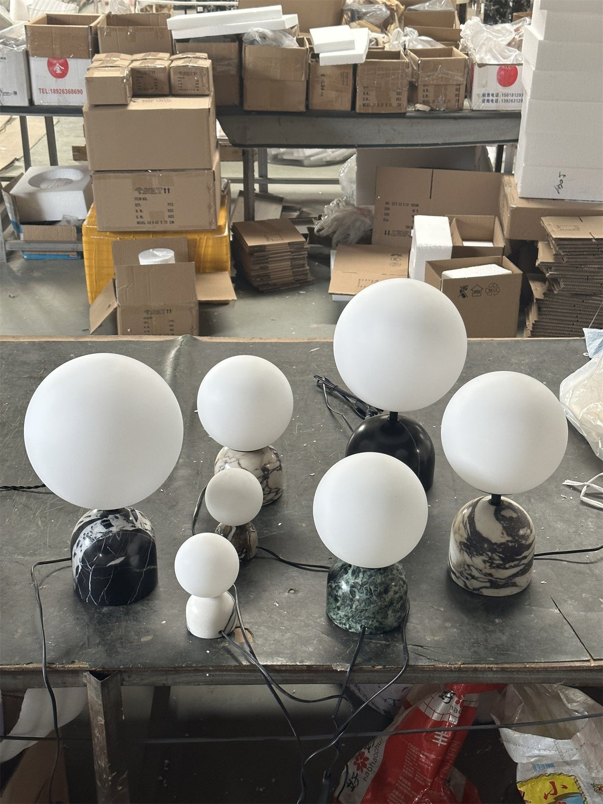 Yannick Marble Table Lamp - view 27
