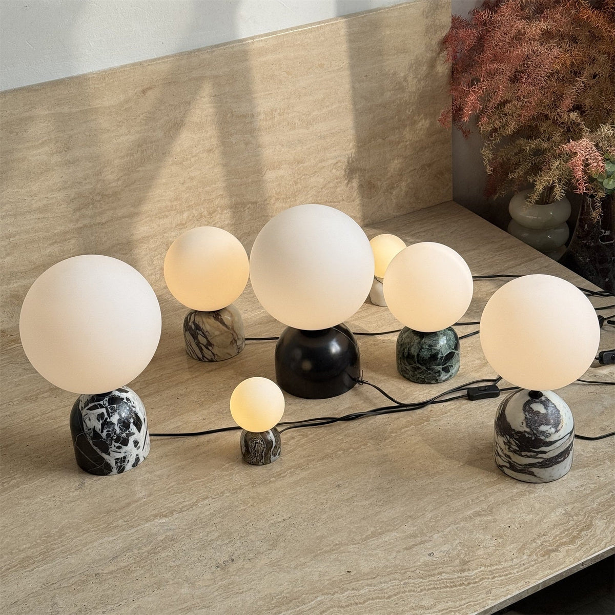 Yannick Marble Table Lamp - view 2