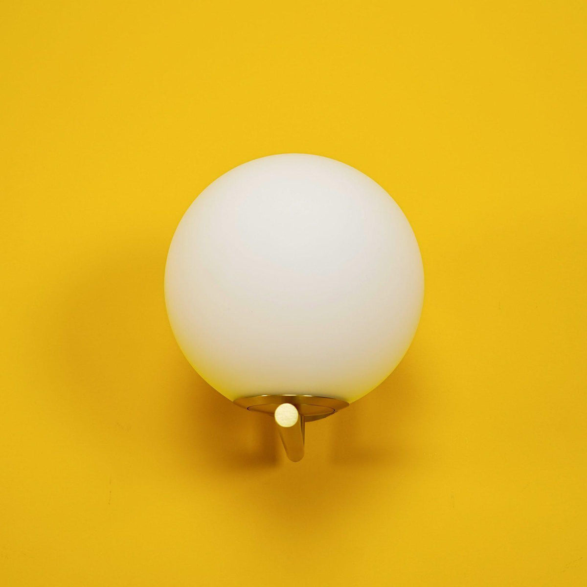 Blown Glass Opal Glass Wall Lamp - view 16