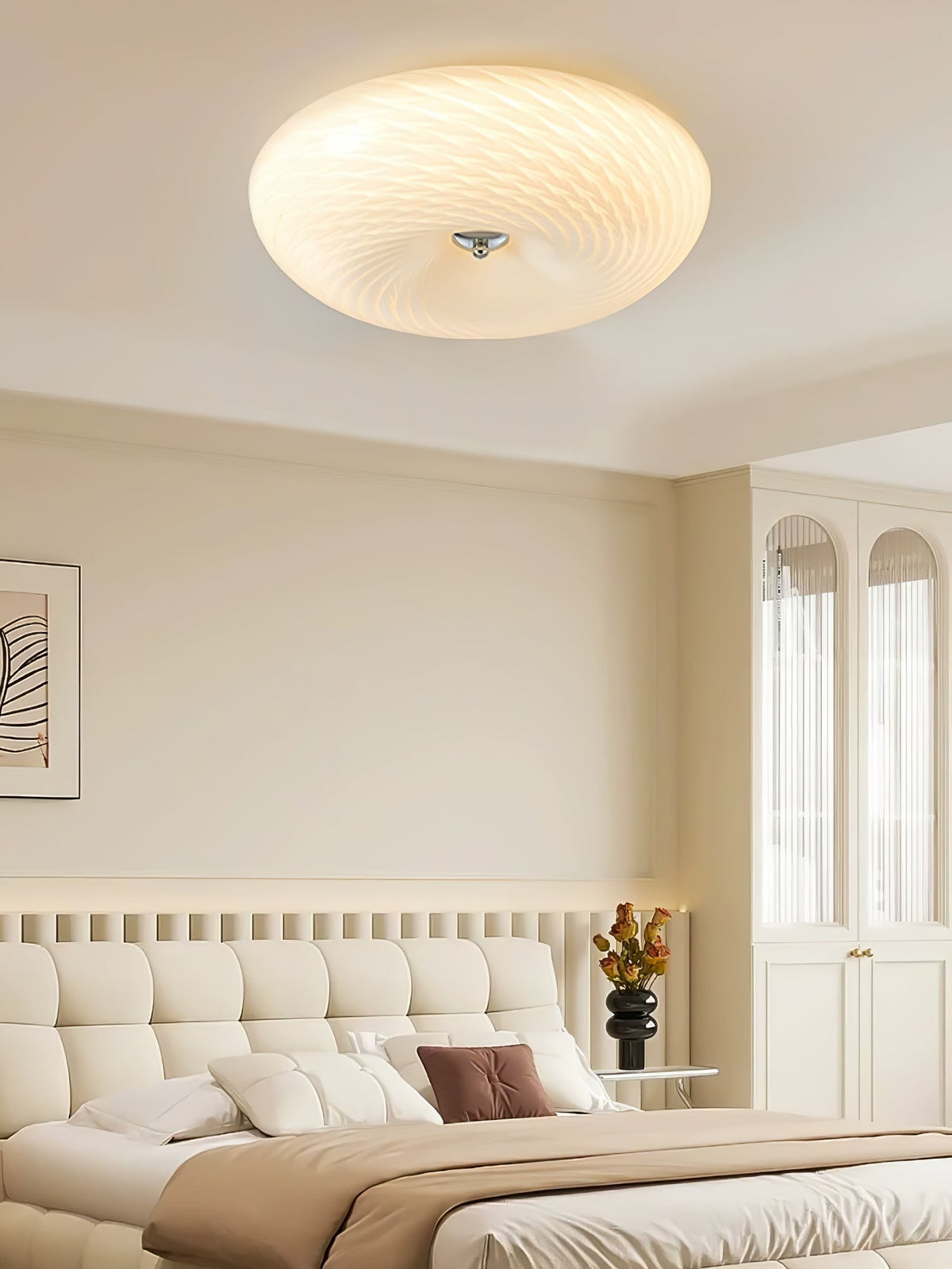 Whirlpool Glass Ceiling Light