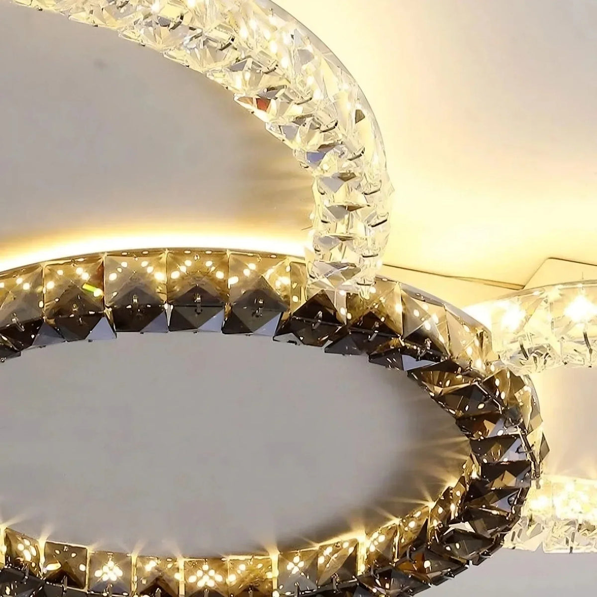 Rossini Flush Mount Crystal Ceiling Light Fixture - view 3