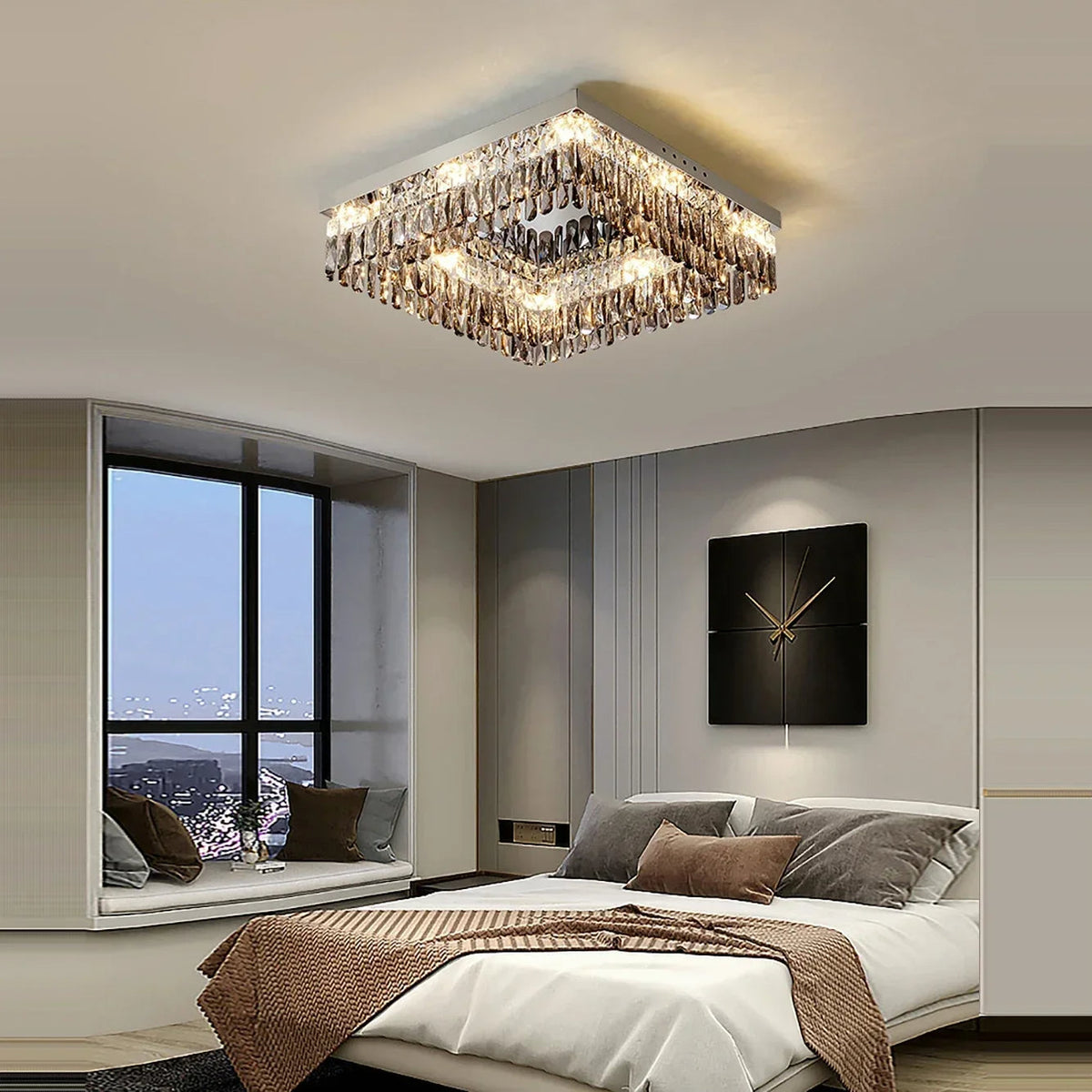 Giano Crystal Flush Mount - view 7
