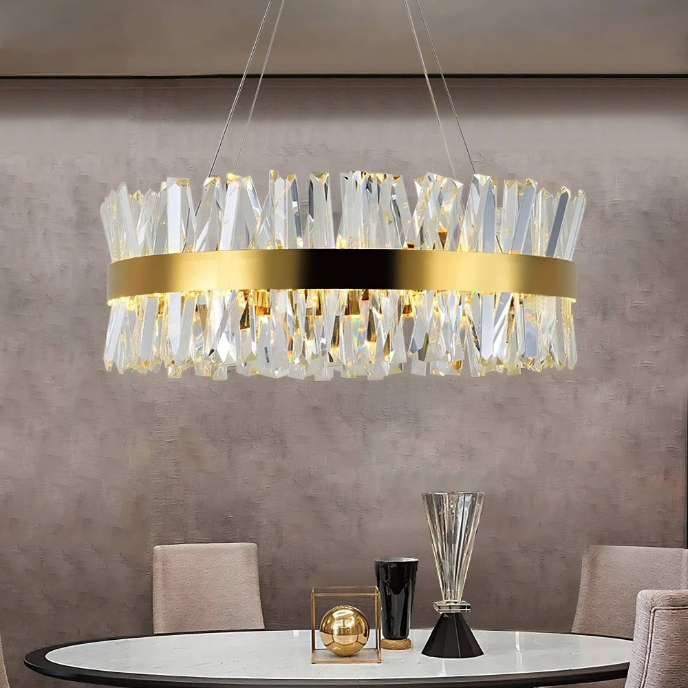 Calvi Crystal Modern Chandelier - view 6