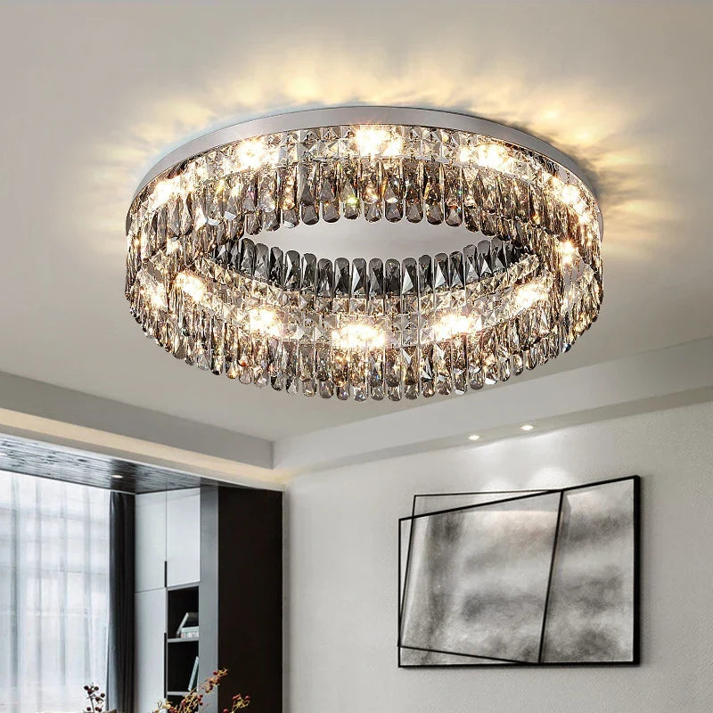 Giano Crystal Flush Mount