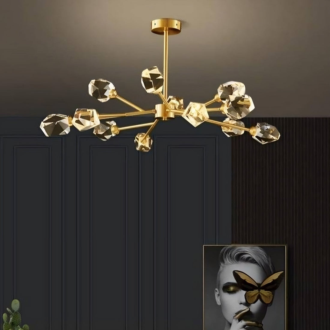 Diamante 12-Light Crystal Chandelier