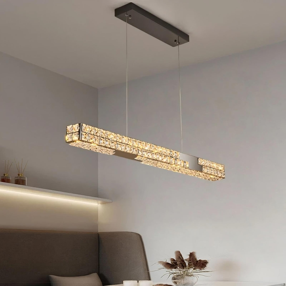 Bacci Crystal Dining Room Chandelier - view 3