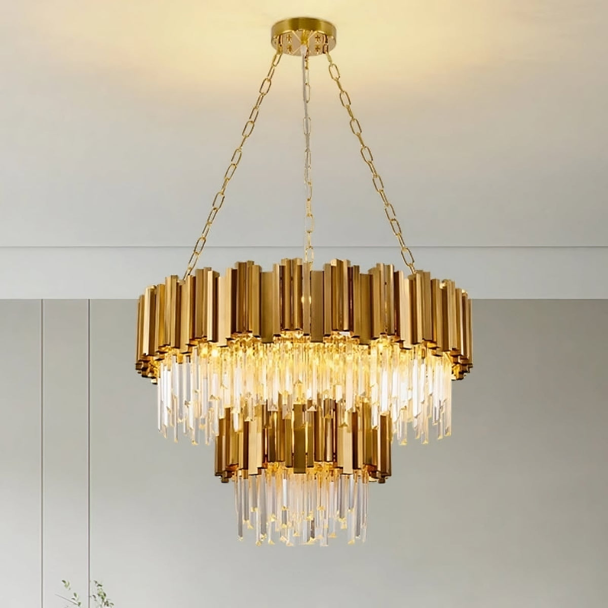 Gio Contemporary Chandelier - view 2