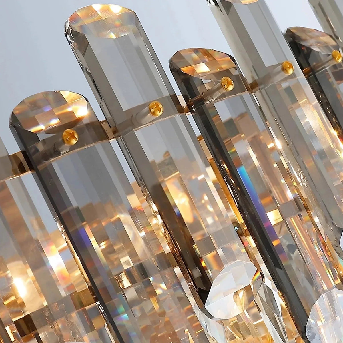 Venice Flush Mount Crystal Chandelier - view 4