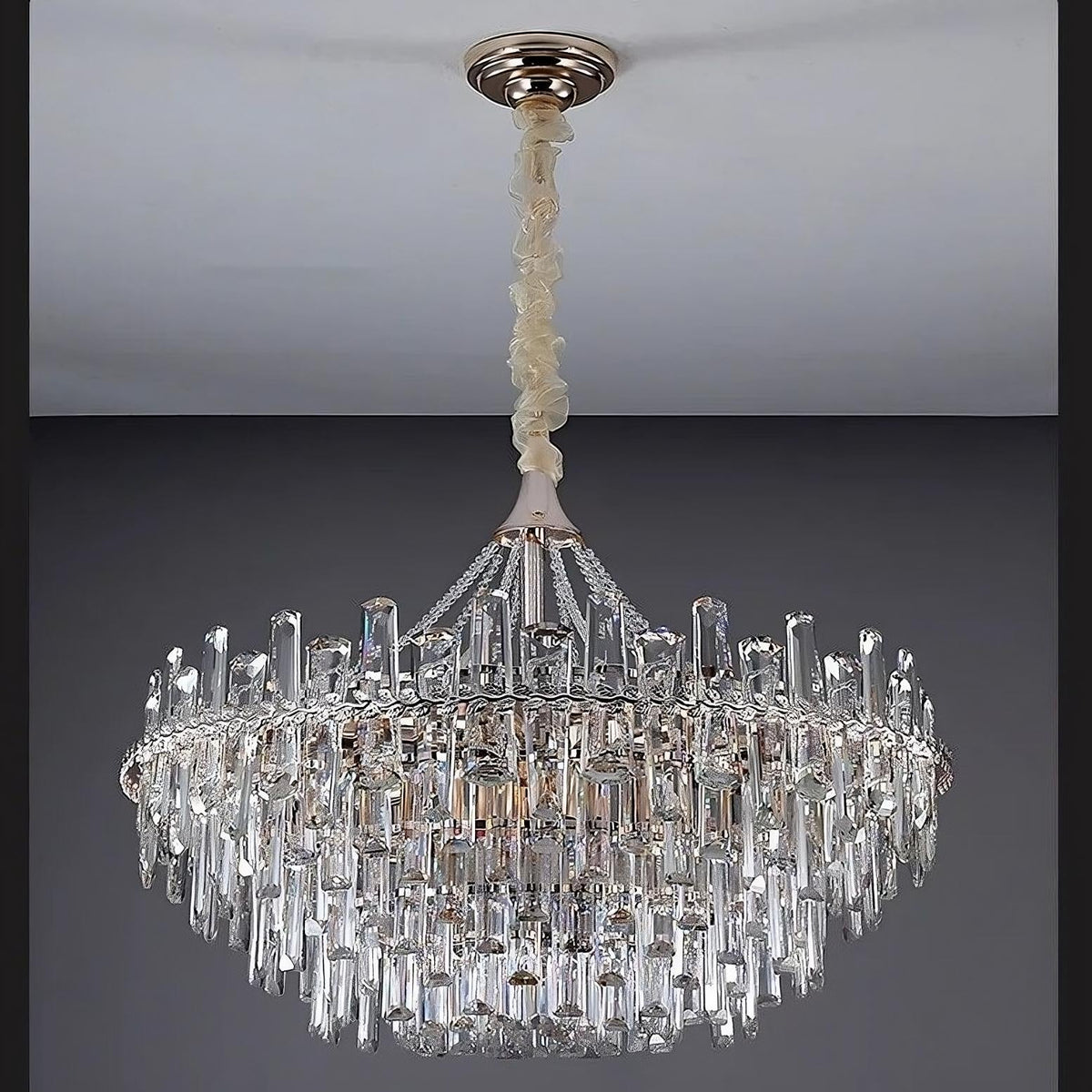 Gio Crystal Modern Chandelier - view 3