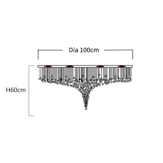 Piovere Multi Pendant Chandelier - view 6