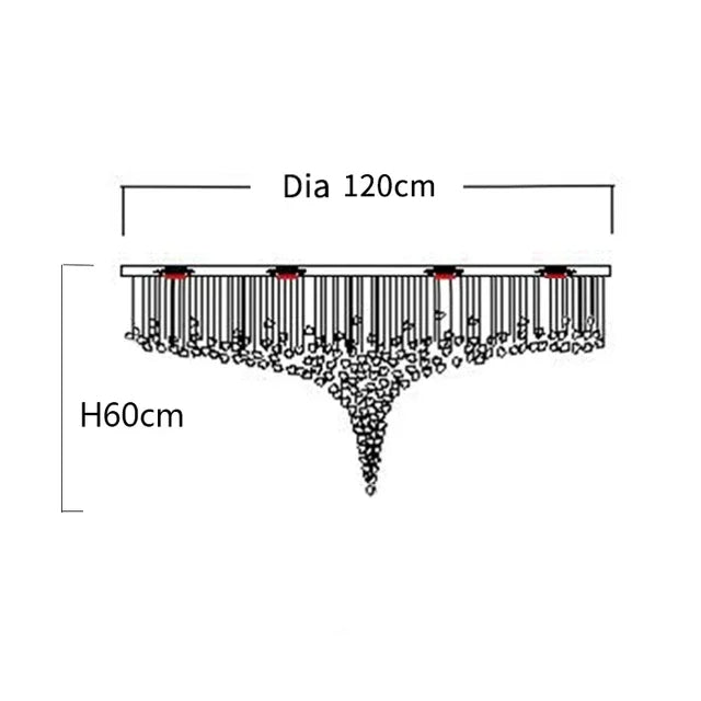 Piovere Multi Pendant Chandelier - view 7