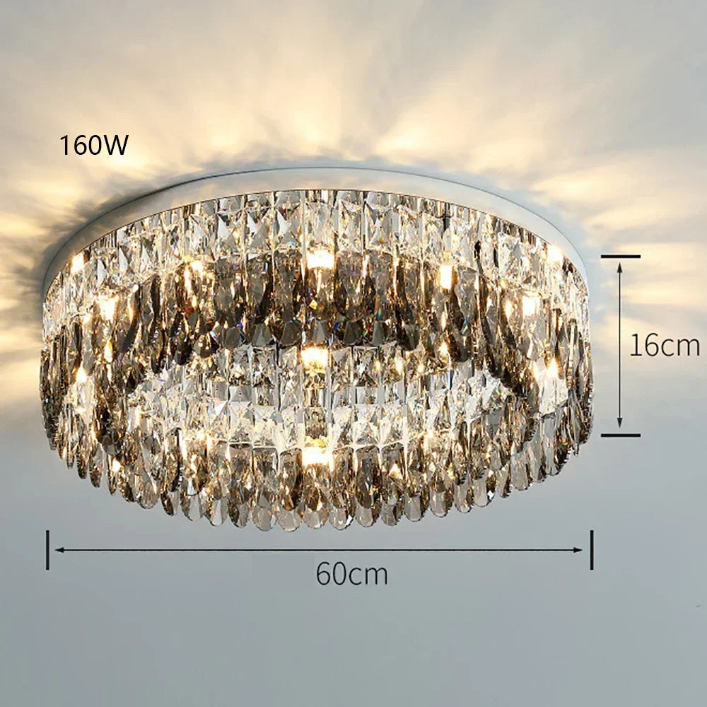 Giano Crystal Flush Mount - view 10
