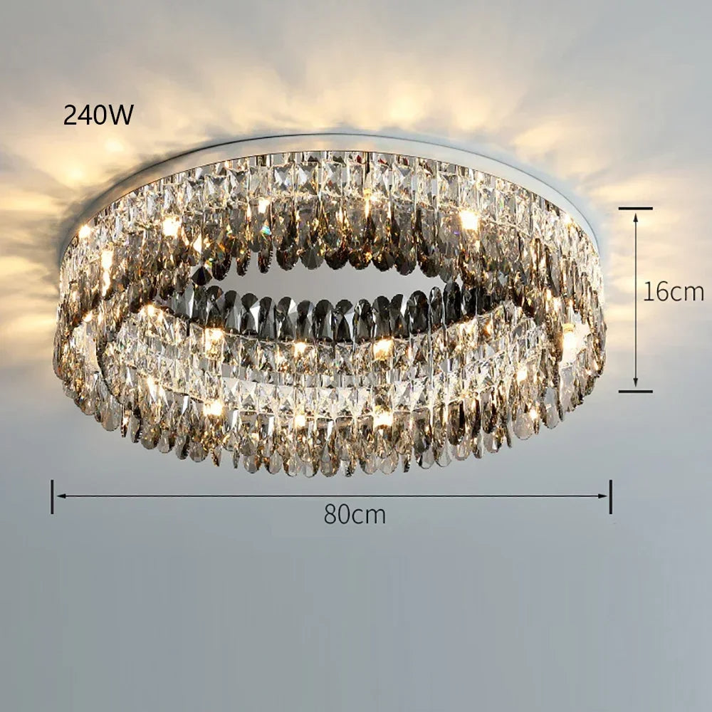 Giano Crystal Flush Mount - view 11