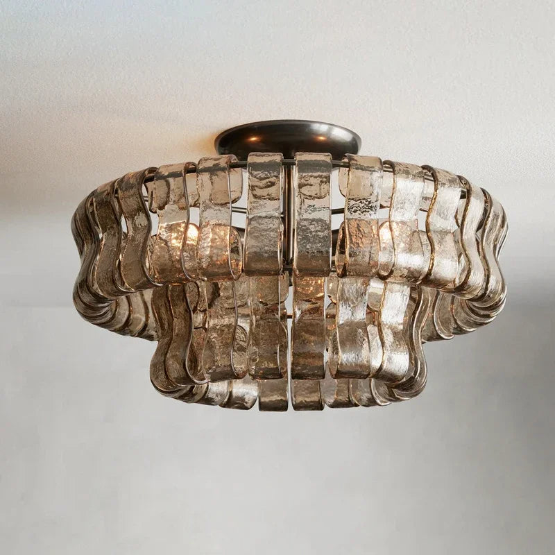 Riviera Flush Mount Chandelier 1