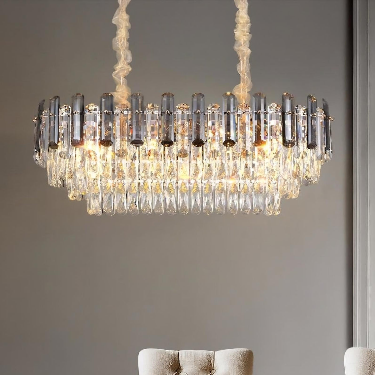 VENICE Crystal Dining Room Chandelier