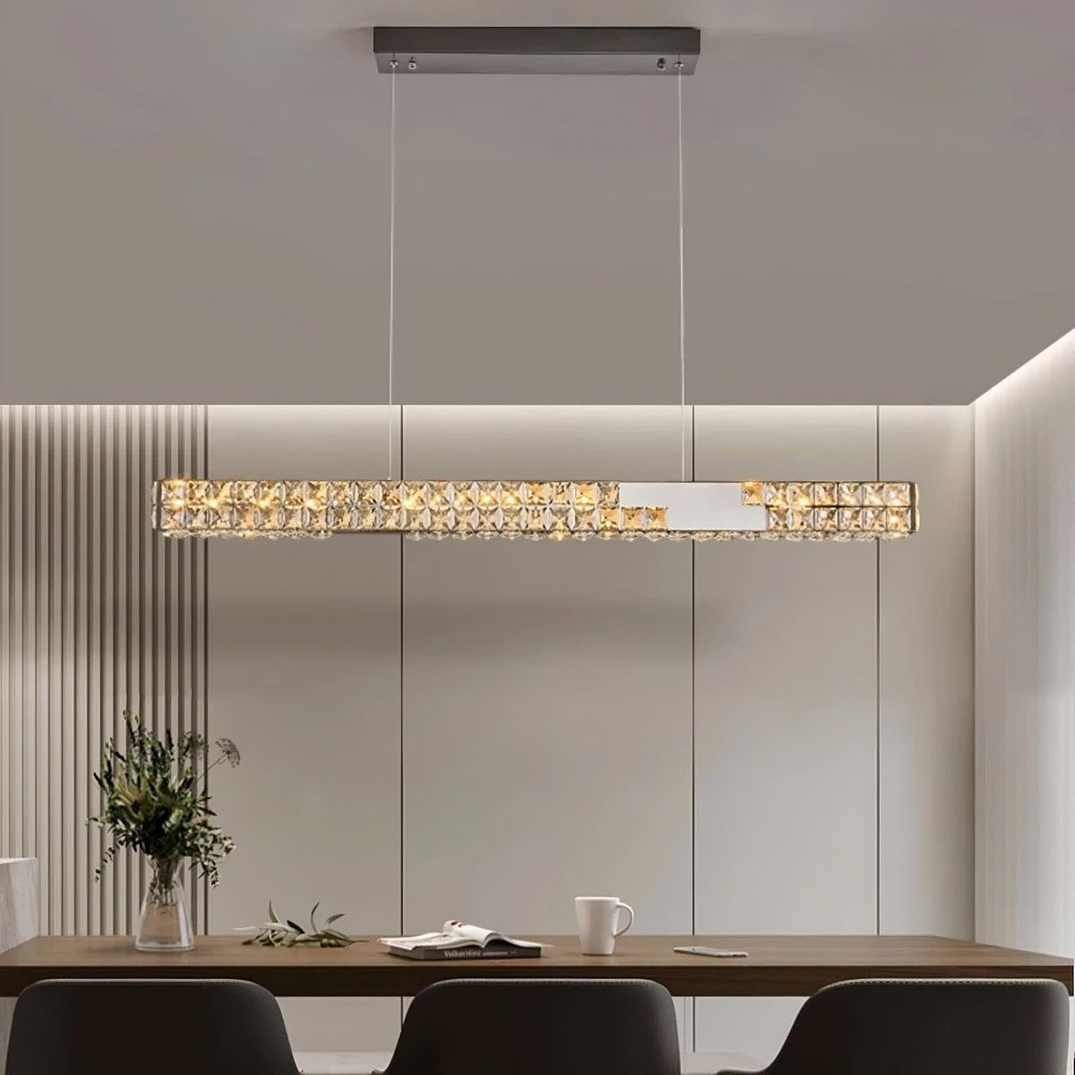Bacci Crystal Dining Room Chandelier - view 2