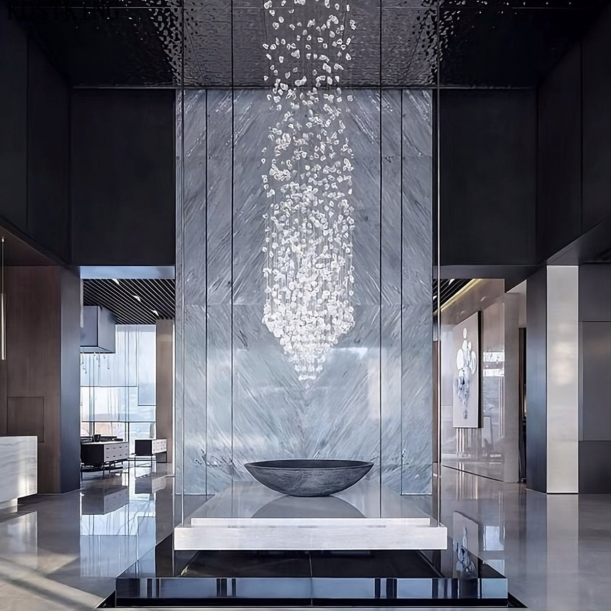 Giore Stone Pendant Chandelier - view 10