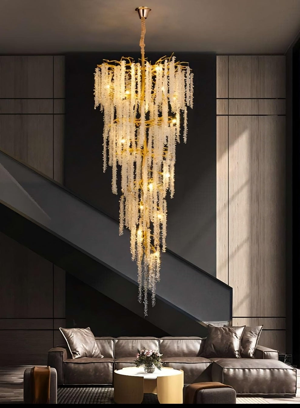 Albero Crystal Foyer Chandelier - view 2