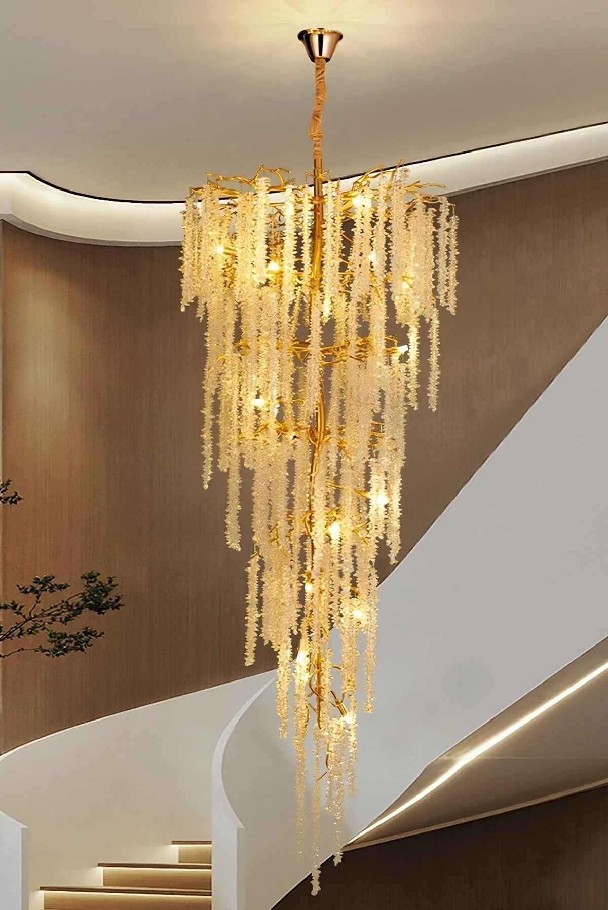 Albero Crystal Foyer Chandelier - view 3