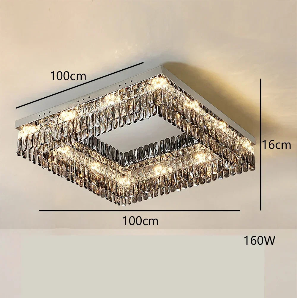 Giano Crystal Flush Mount - view 15