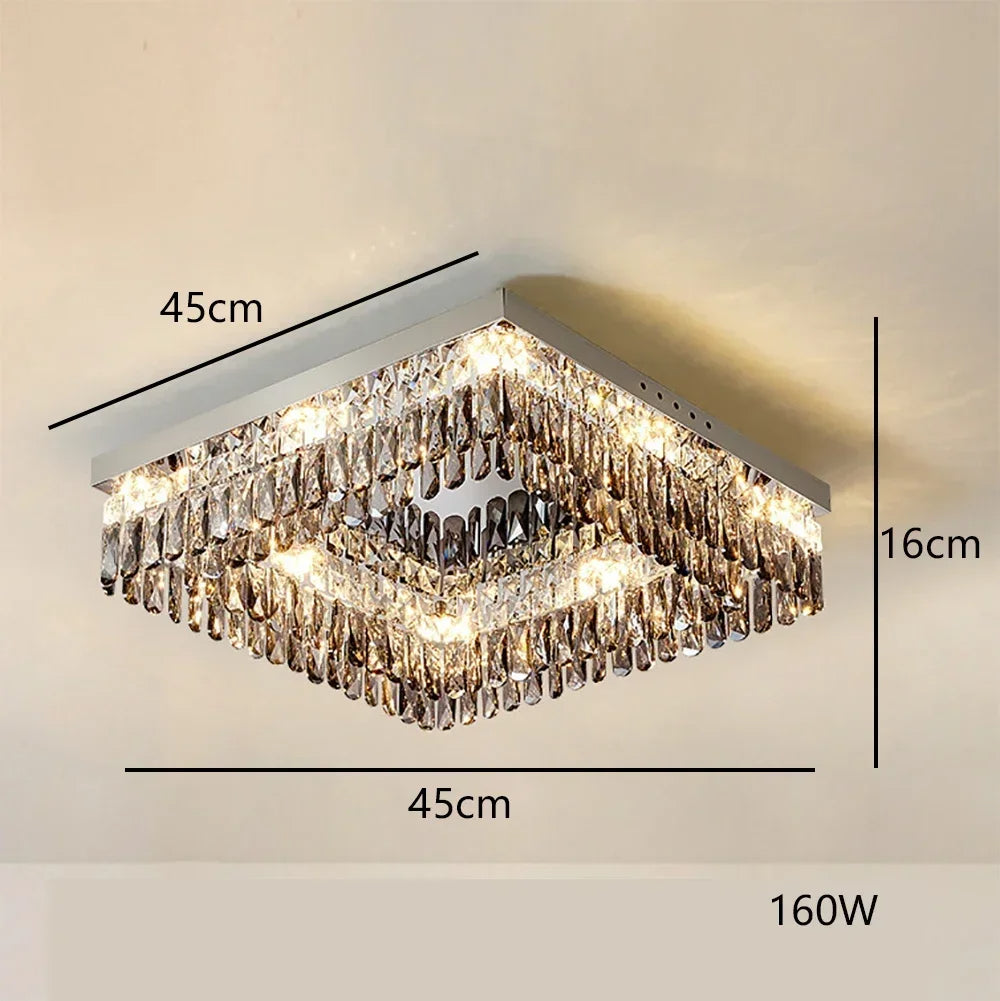 Giano Crystal Flush Mount - view 13