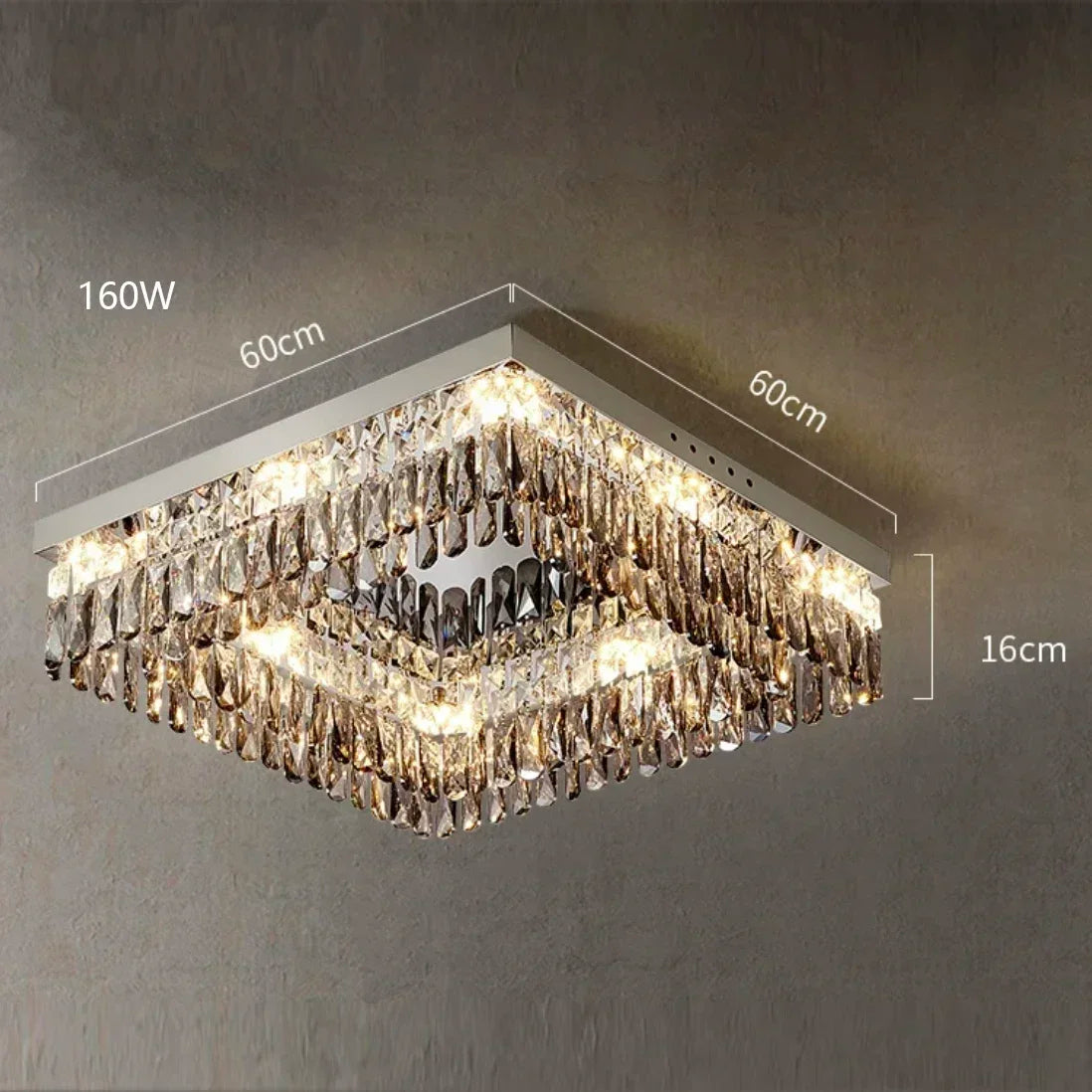 Giano Crystal Flush Mount - view 14
