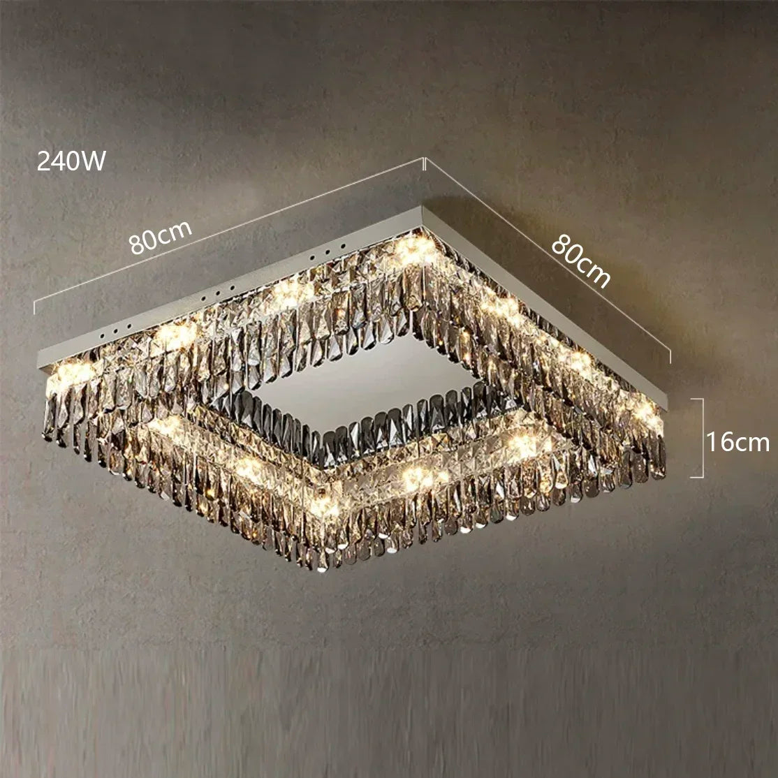 Giano Crystal Flush Mount - view 16