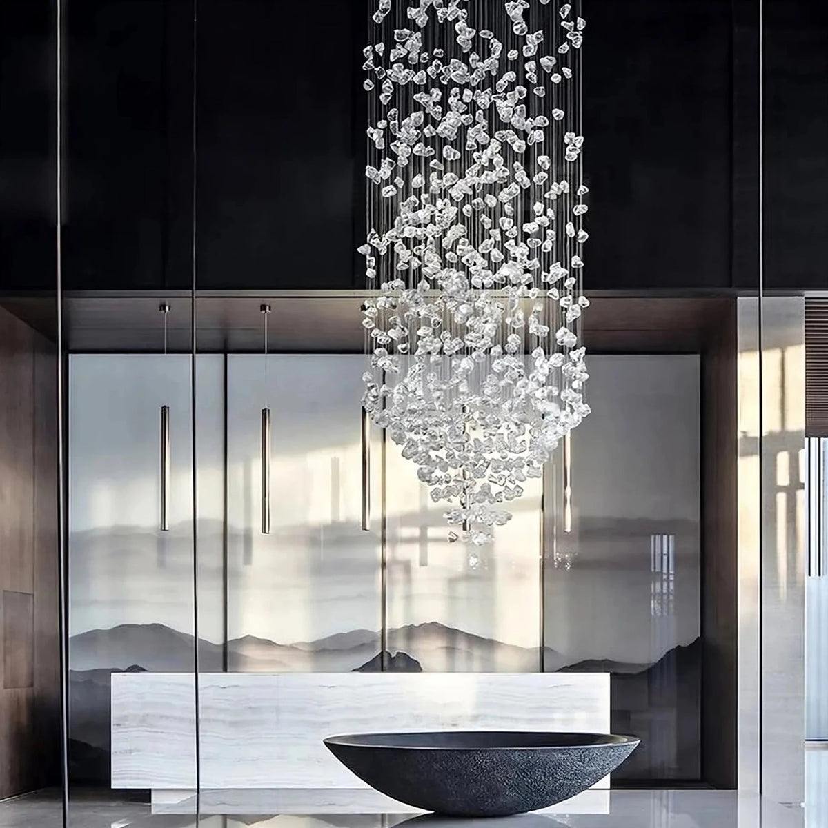 Giore Stone Pendant Chandelier - view 8