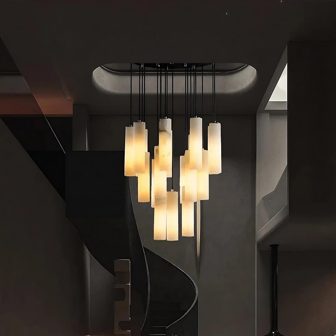 Moonshade Marble Pendant Light Fixture