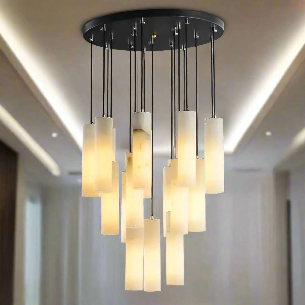 Moonshade Marble Pendant Light Fixture
